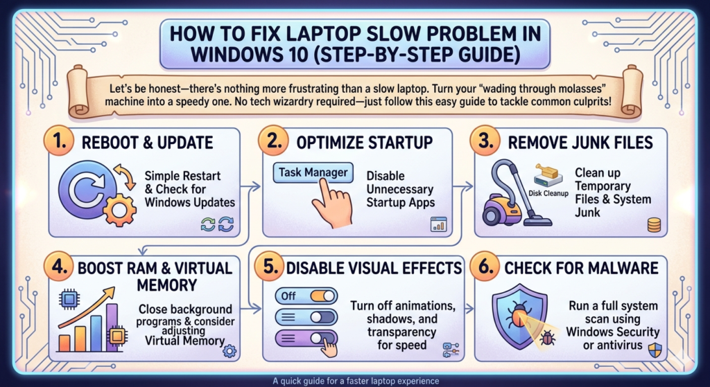 How to Fix Laptop Slow Problem in Windows 10