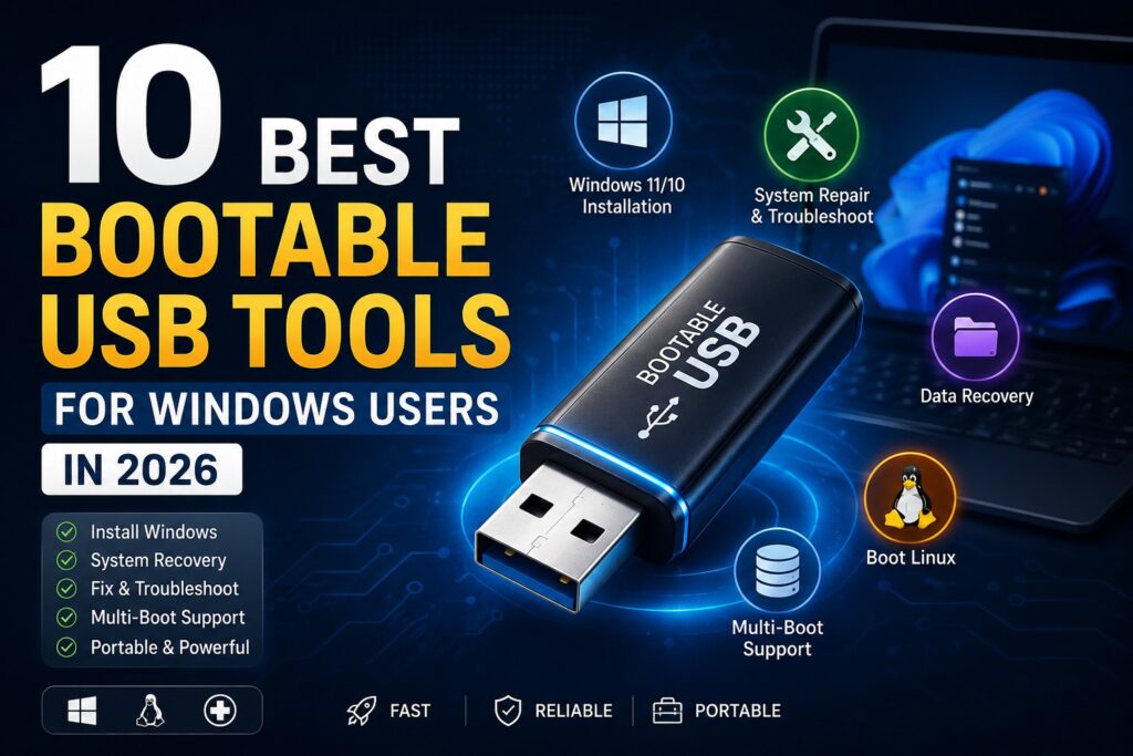 Best Bootable USB Tools for Windows