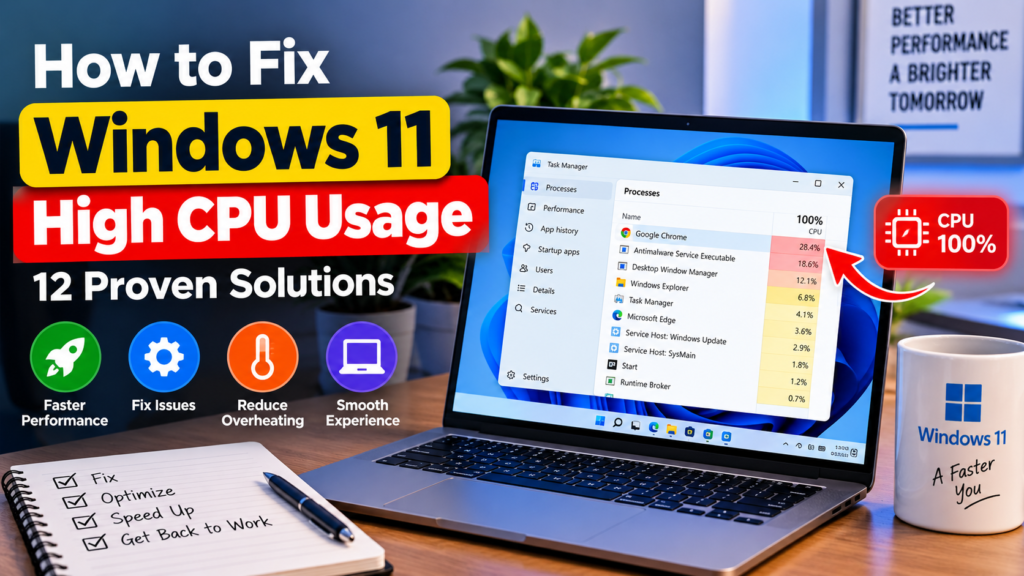 Windows 11 high CPU usage