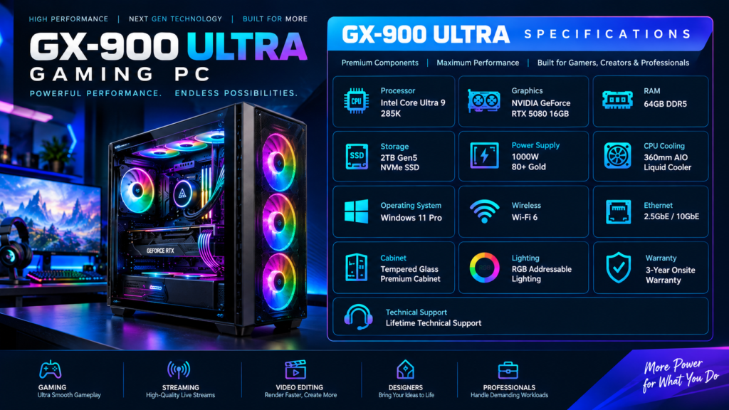 GX-900 Ultra Gaming PC