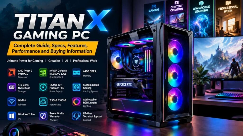 TITAN X Gaming PC: Complete Guide Specs, Features, Performance and Buying Information TITAN X Gaming PC